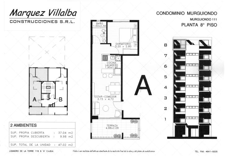 Emprendimiento 2 Ambientes C/balcon - Imagen# 19