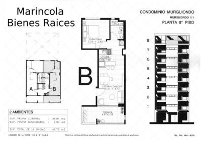 Emprendimiento 2 Ambientes C/balcon - Imagen# 20